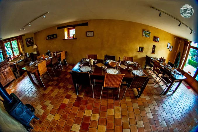 Salle de reception de la Maison d'hôte Rezkibilou