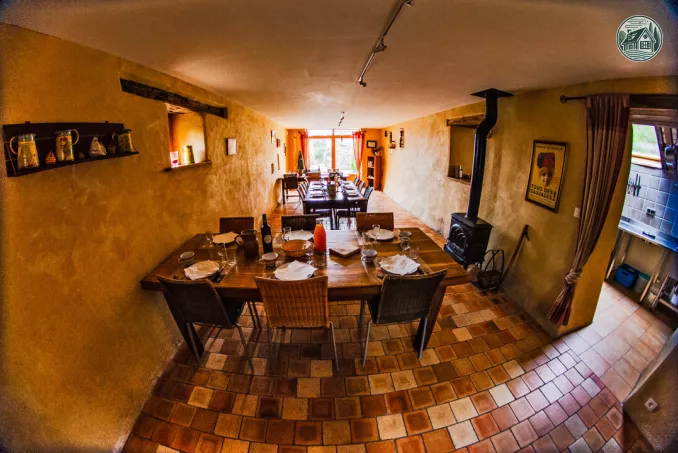 Salle de reception de la Maison d'hôte Rezkibilou